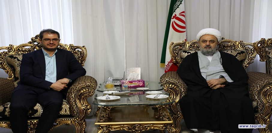دیدار دبیرکل مجمع جهانی تقریب مذاهب اسلامی و استاندار کردستان
