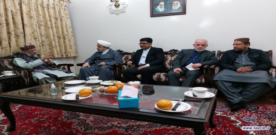 دبیرکل مجمع تقریب مذاهب اسلامی با رئیس شورای همبستگی ملی پاکستان دیدار و گفتگو کرد