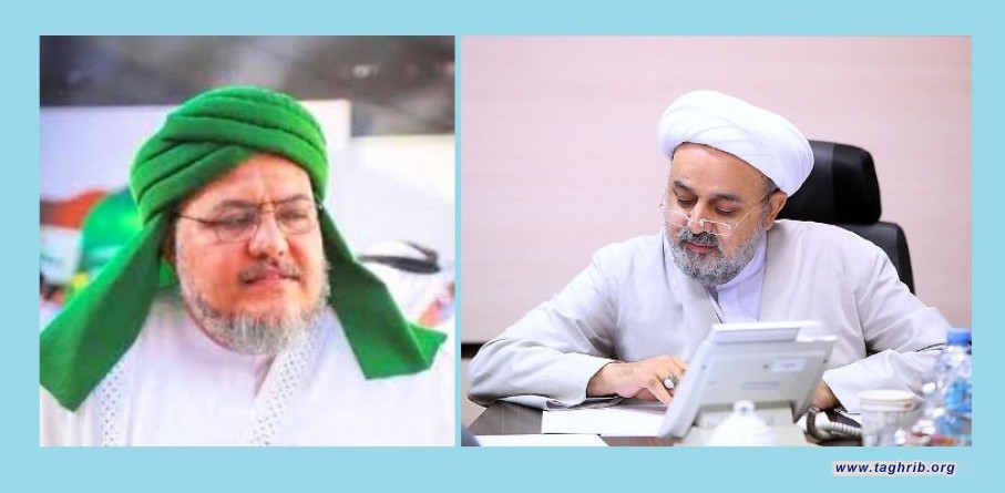 اتصال هاتفي للأمين العالم للمجمع العالمي للتقريب بين المذاهب الإسلامية مع رئيس مجلس علماء الرباط المحمدي