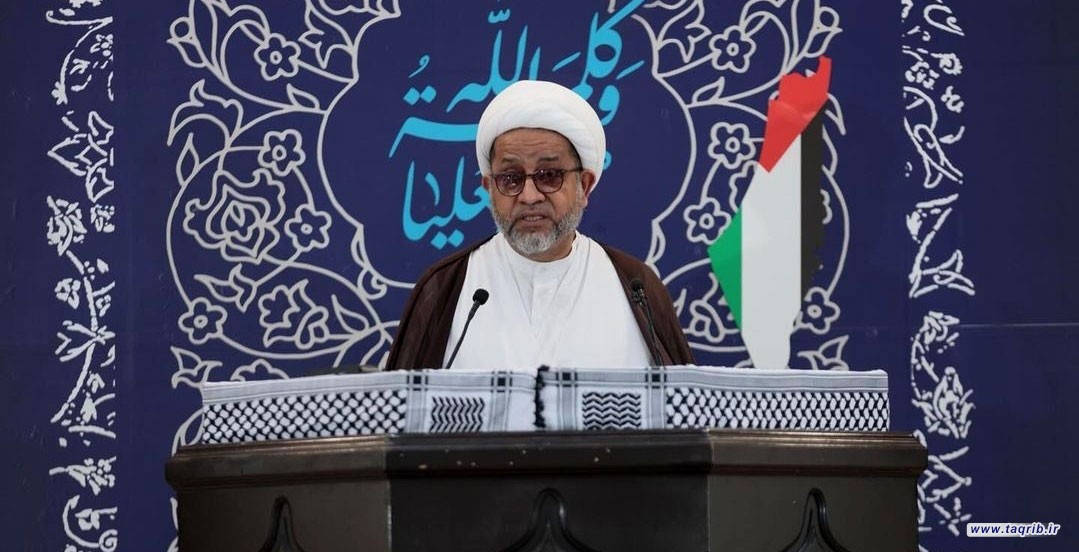 خطيب جمعة الشيعة في البحرين : القُوى الكبرى تدعم الكيان الصهيونيّ لاستنقاذه من براثنِ الموت