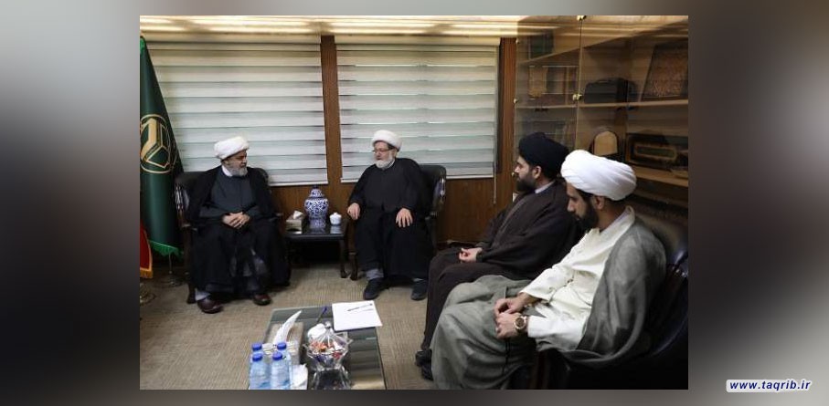 دیدار عضو شورای مرکزی حزب الله لبنان با دبیرکل مجمع تقریب مذاهب اسلامی