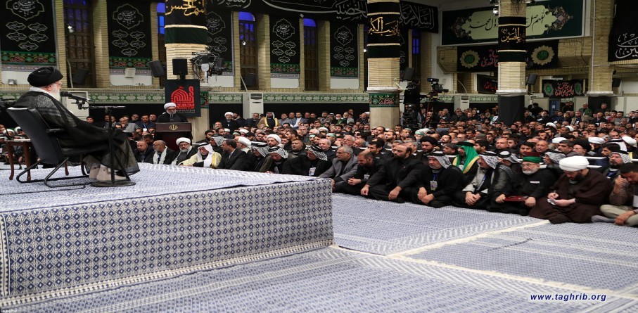 دیدار جمعی از موکب‌داران عراقی با رهبر معظم انقلاب اسلامی