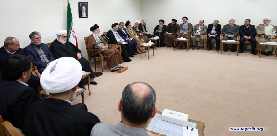 لقاء المسؤولين القائمين على الحج مع قائد الثورة الاسلامية
