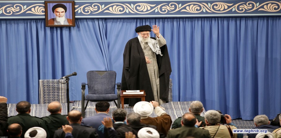 الامام الخامنئي يستقبل حشداً من أهالي محافظة أذربايجان الشرقية