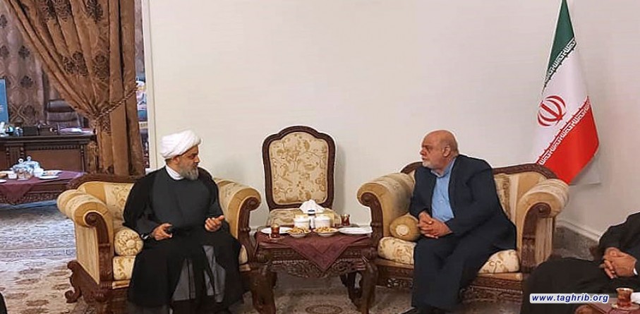 دیدار دبیرکل مجمع تقریب با آقای مسجدی سفیر جمهوری اسلامی ایران در عراق