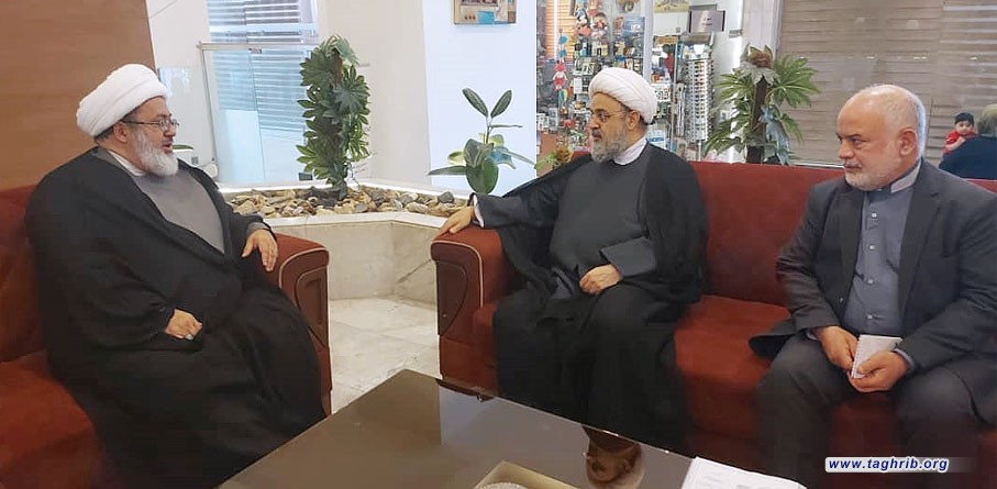 الدكتور " شهرياري" يلتقي مع رئيس المجلس الوطني للاديان في العراق الدكتور یوسف الناصری