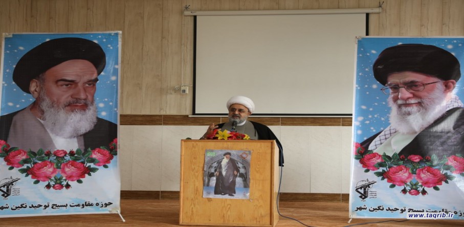 حجة الاسلام الدكتور شهرياري يتفقد الحوزة العلمية المحمدية في مدينة "نگین شهر" (محافظة گلستان)