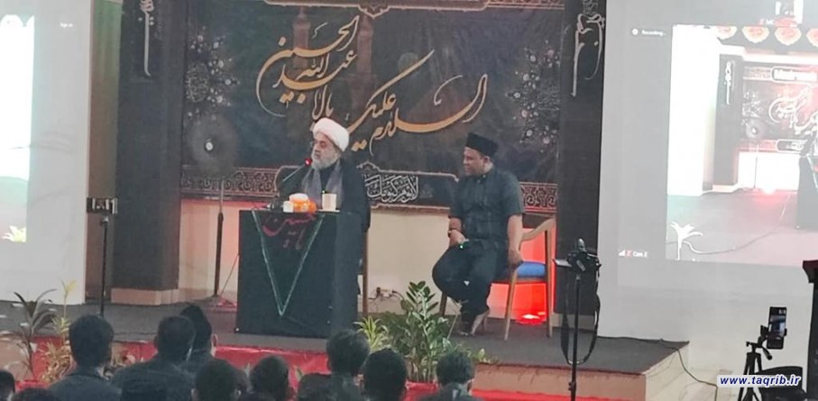 الامين العام للمجمع التقريب يلقي كلمة في الحوزة العلمية "خاتم النبيين " إندونيسيا