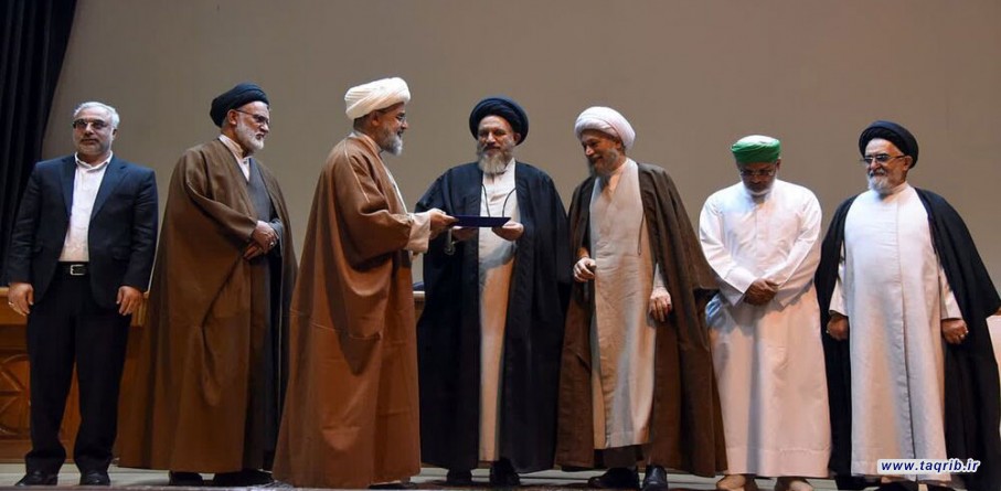 حفل تكريم السادة الاشراف من الشيعة والسنة في محافظة فارس بجنوب ايران