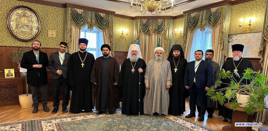 دیدار دبیرکل مجمع تقریب با اسقف اعظم جمهوری تاتارستان