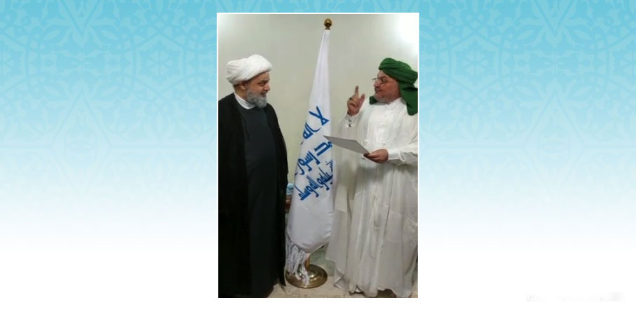 الدکتور شهریاری يلتقي مع رئيس علماء الرباط المحمدي في العراق