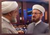 حجة الاسلام شهرياري يلتقي رئيس الاتحاد العالمي لعماء المسلمين في اسطنبول