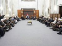 دیدار دبیرکل و اعضای شورای عالی مجمع تقریب با نخست وزیر عراق