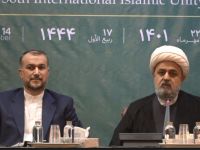 نشست وزیر امور خارجه با مهمانان سی و ششمین کنفرانس بین المللی وحدت اسلامی