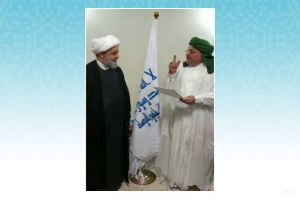 الدکتور شهریاری يلتقي مع رئيس علماء الرباط المحمدي في العراق